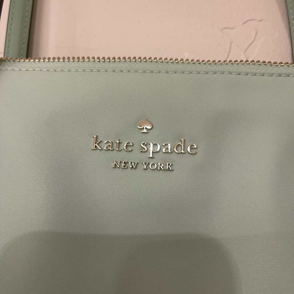 Kate Spade Kitt Nylon Medium Tote - Pistachio